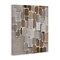 Stupell Industries Layered Neutral Blocked Shapes Canvas, design by Emma Peal